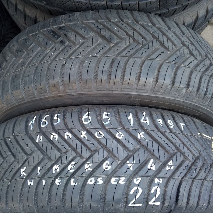 Opony dwie sztuki 165/65 14 Hankook wielosezon 2022 rok