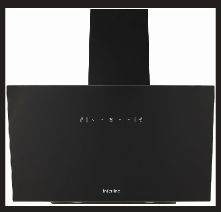 Вытяжка Interlina fly s BL A/60 сенсорная