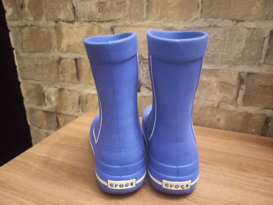 Резиновые сапоги Crocs на мальчика 12-13 размер 30-31.