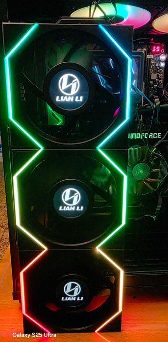 Вентилятори Lian Li Uni Fan Tl LCD Wireless 120 3 pack Black