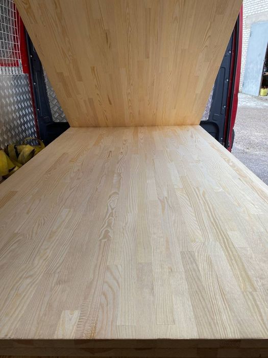 Щит меблевий  бук, ясень, дуб, сосна