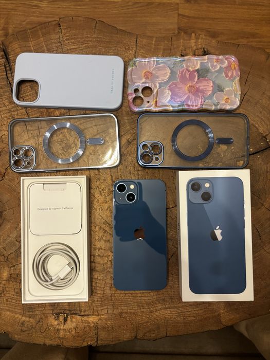 Iphone 13 128 gb cały zestaw