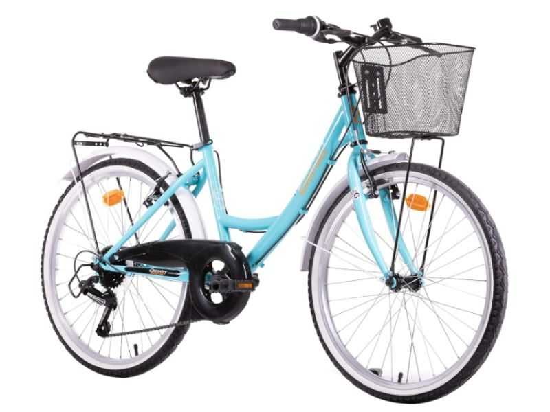 Велосипед міський  CITY VENERE DISCOVERY бірюзовий 24 дюйми