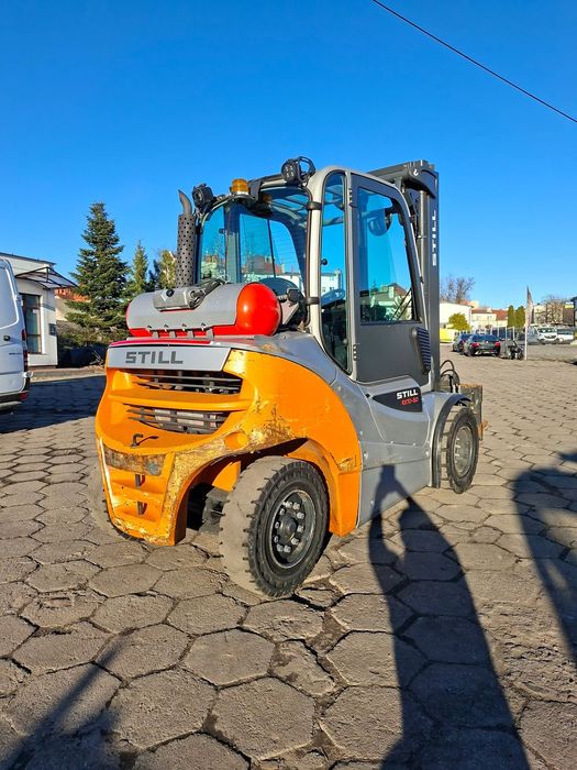 Still Rx70-50  Wózek widlowy 5 ton, still, h50, gaz, kabina