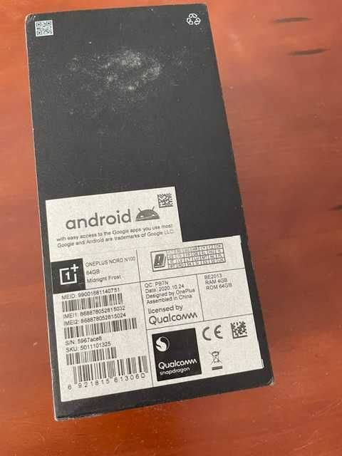 Telemóvel OnePlus Nord N100