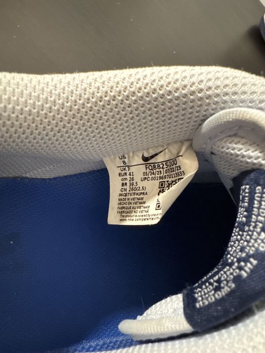 Air force I azuis e brancos n41