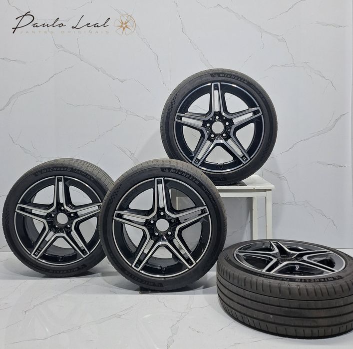 Jantes 18" originais Mercedes AMG classe A W177 CLA GLA B 5x112