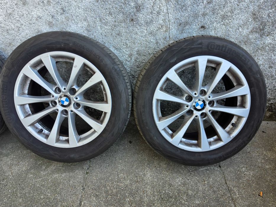 Jantes originais BMW 17" 5x120 com Pneus 225.50.17 + 235.45.17