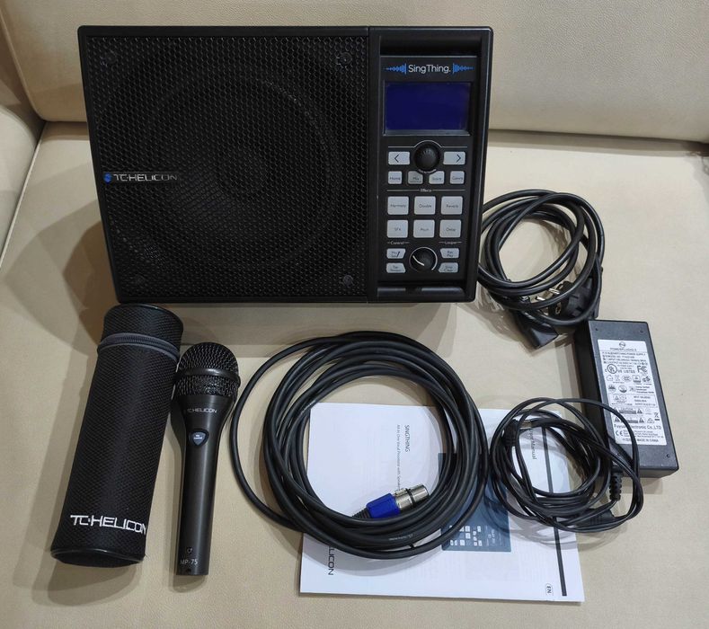 TC Helicon SingThning, MP-75, NOWE oprogramowanie, instrukcja, odsłuch