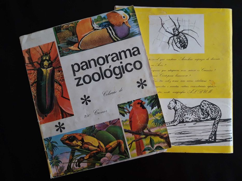 Caderneta de cromos Panorama Zoológico (1981)