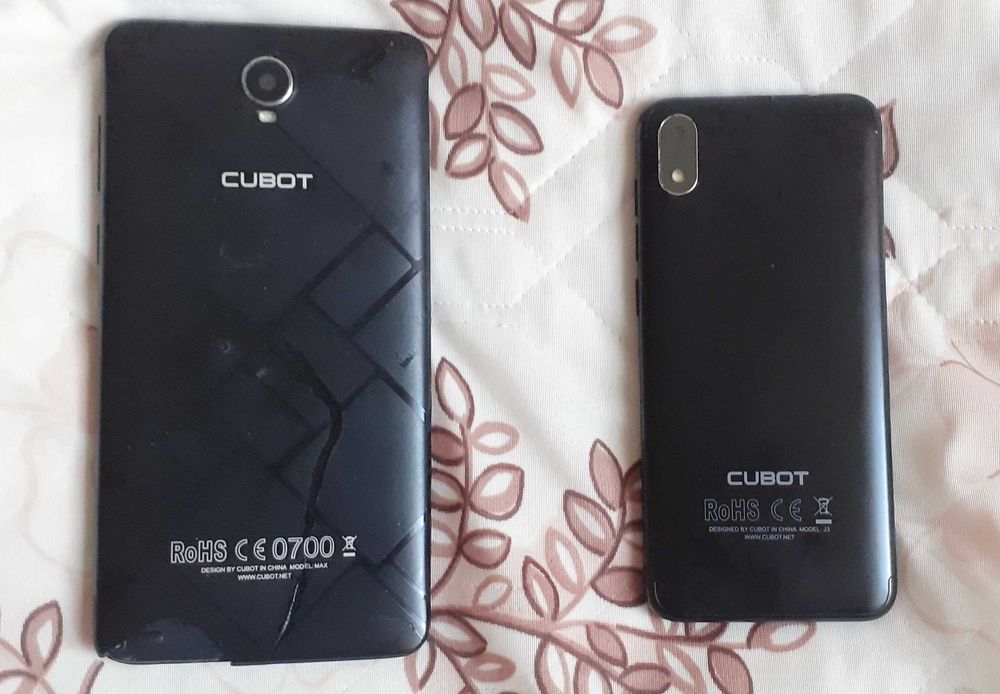 Смартфон Cubot Max (3/32GB Android 6) и Cubot J3 (1/16GB Android 8.1)