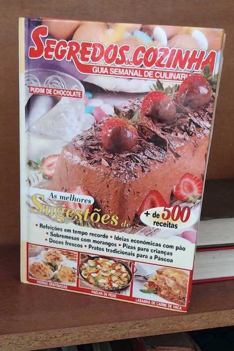 Livros de receitas culinárias