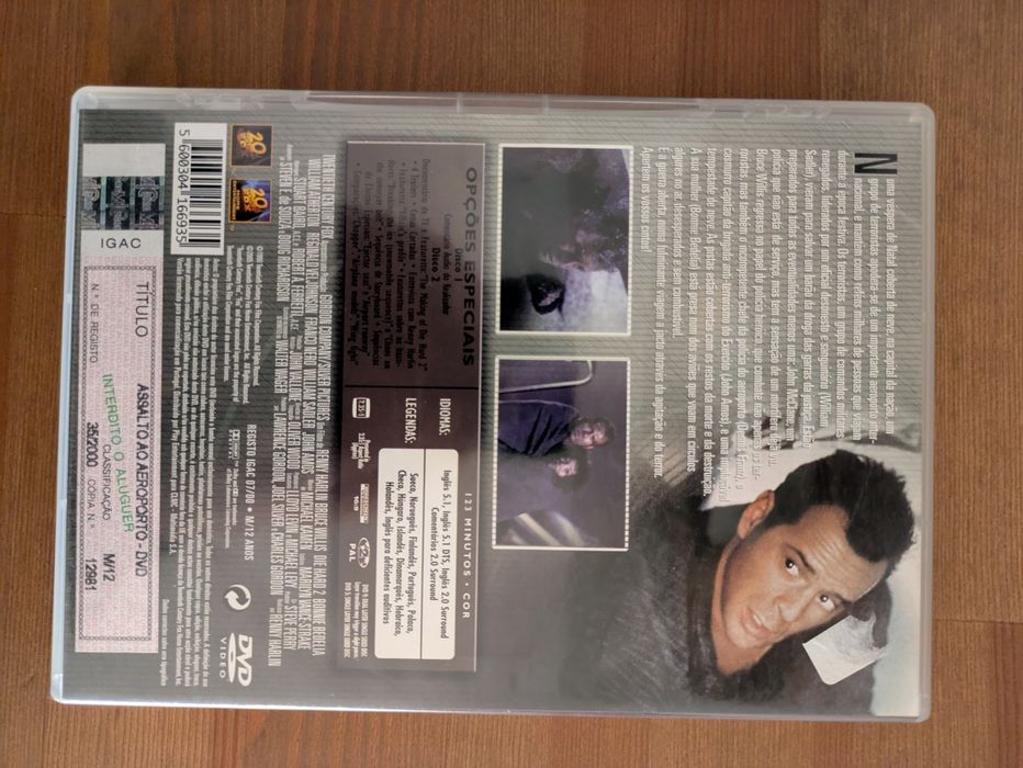 DVD Ed. Especial " Die Hard 2.0 - Assalto ao Aeroporto " 1990