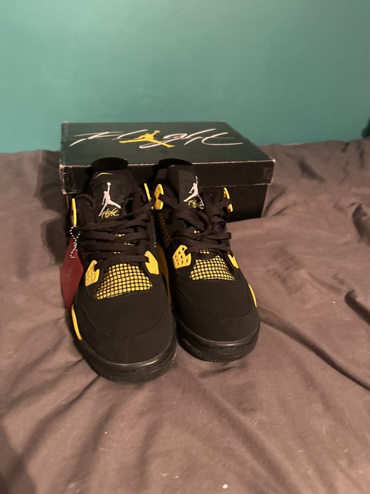 Buty Air Jordan 4 Black Thunder