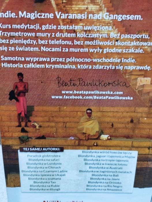 Blondynka nad Gangesem