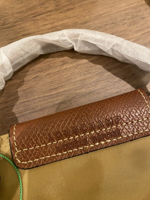 mini longchamp mostarda