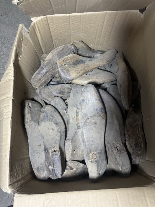 Moldes de sapateiro antigos