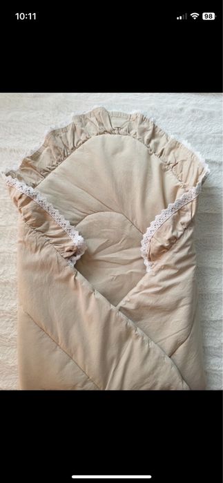 Beżowy rożek niemowlęcy