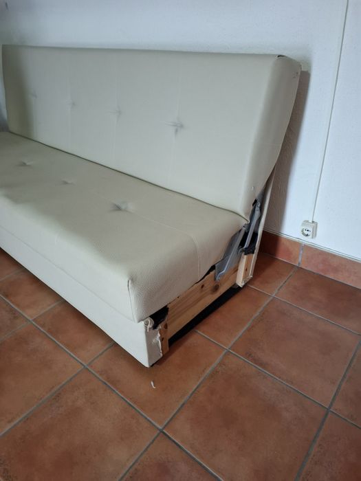 Sofa cama sem braços