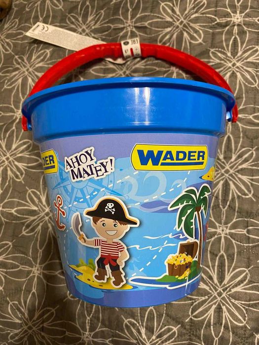 wiaderko do piaskownicy wader - nowe