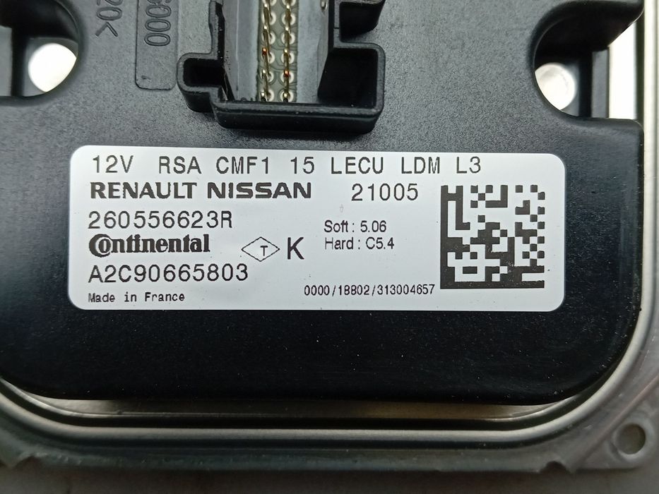 Centralina de luzes RENAULT Zoe (BFM_)