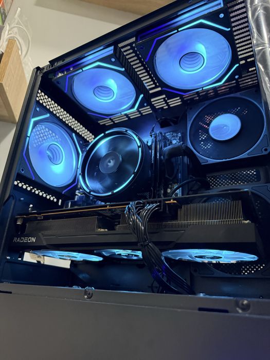 Компьютер AMD Ultra Ryzen 5+24 ddr+ssd м2 1 тб+ RX6700XT 12gb