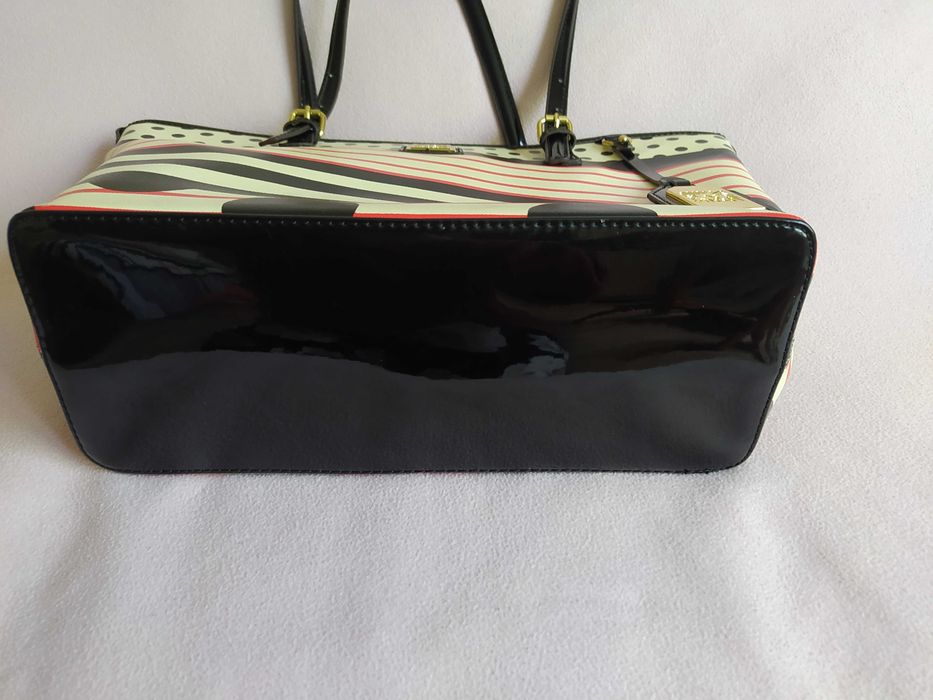 Torebka Anne Klein torba pasy kropki