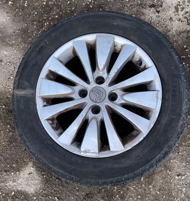 Jantes Citroen C4 Grande Picasso R16 Com Pneus 215/55 Furação 4X108
