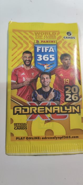 FIFA 365 seria 2026 saszetki komplet 10 saszetek nowe nie otwierane