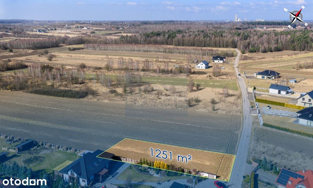 Działka budowlana /gm. Mstów / 15km od Częstochowy