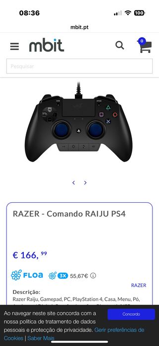 Ps4 edição metal gear solid com comando raizes raiju