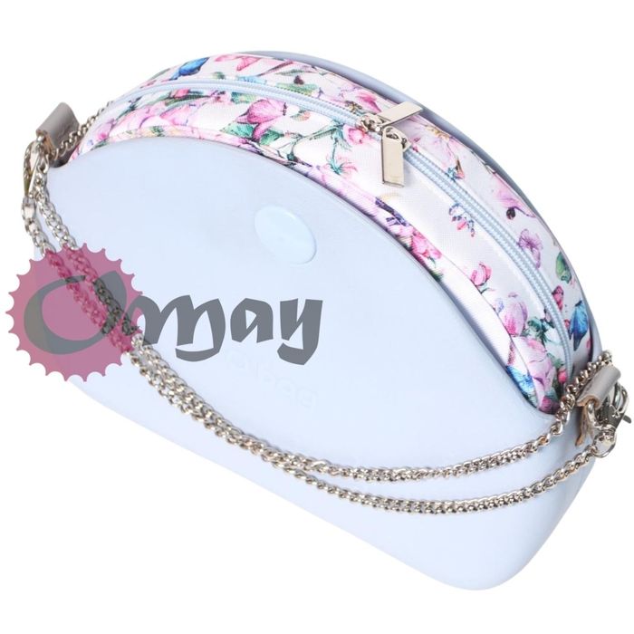 organizer OBAG MOON LIGHT kwiaty ogród błękitny 2 kieszenie wkład OMAY