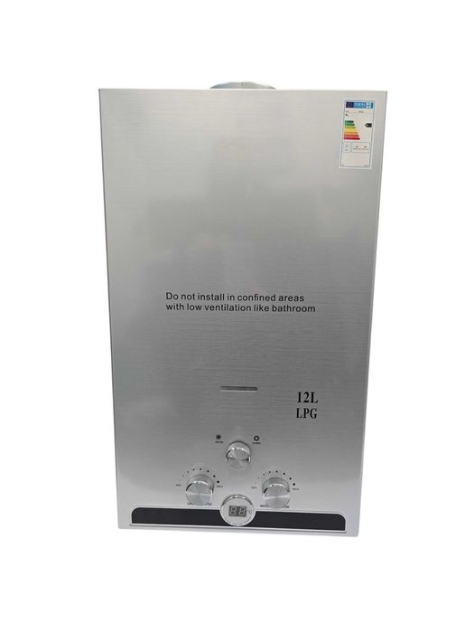 Piecyk gazowy podgrzewacz wody na butle 12L