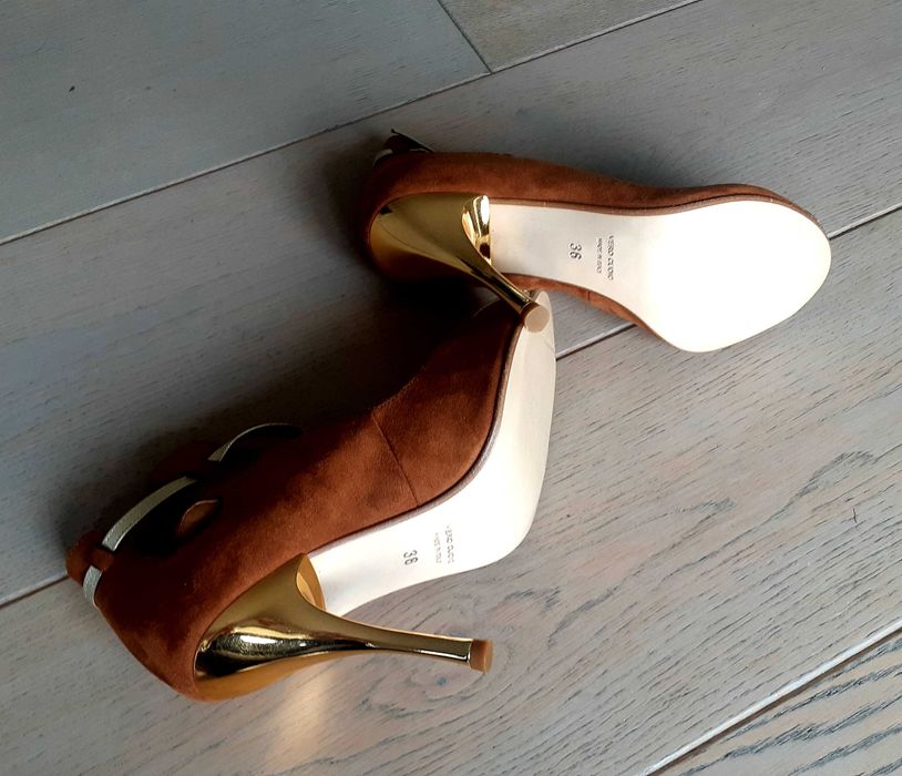 nowe buty do tańca WISHDANCE skóra naturalna rozmiar 36 damskie