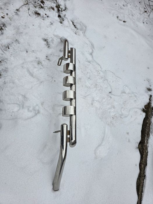 Захисна дуга переднього бампера mitsubishi pajero sport