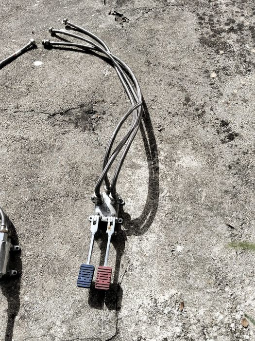 Pedal de torneiras de restauração de pé