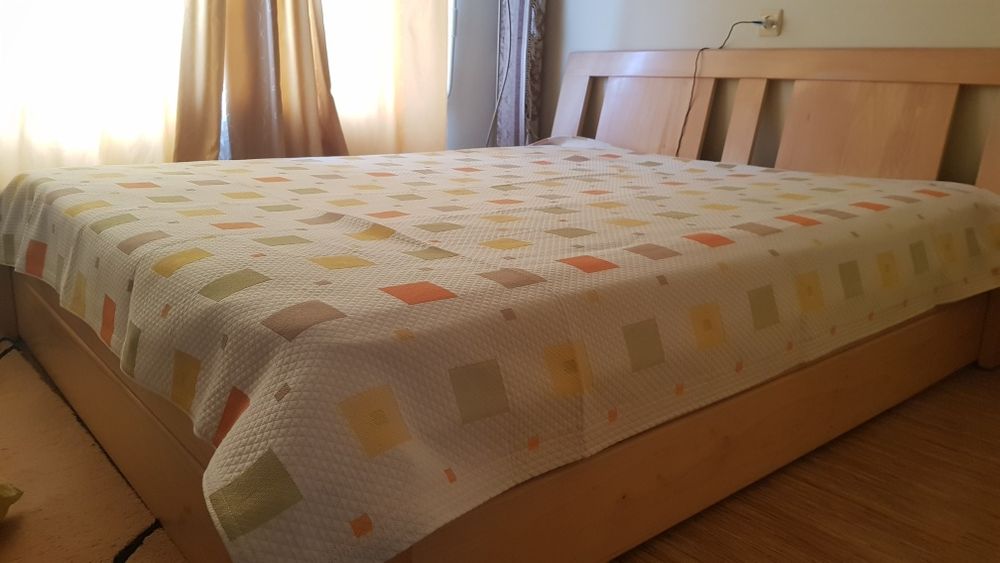 покривало для ліжка 2,0×2,1 м. преміум якість