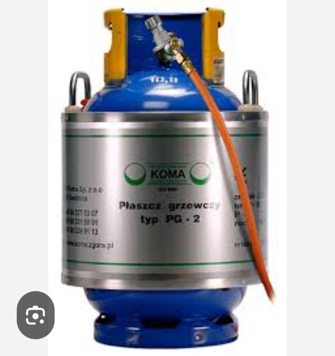 Płaszcz grzewczy do butli gazowej