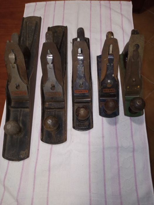 Lote de plainas antigas