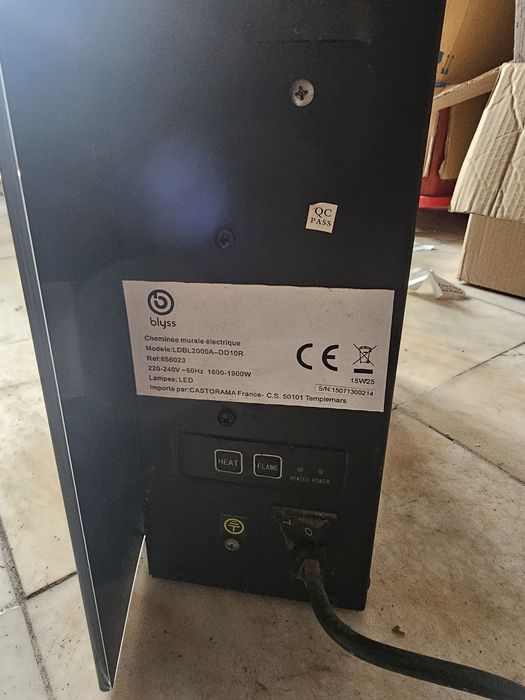 Lareira eletrica