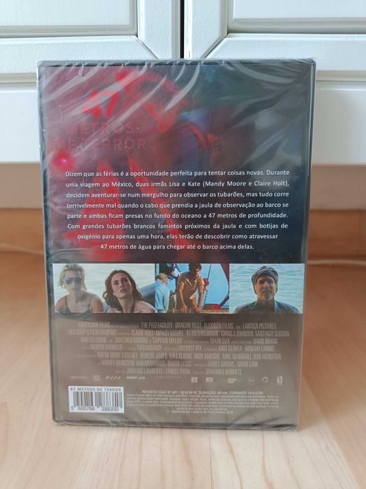Lote 3 DVDs - Viagem Alucinante, Viral e 47 Metros de Terror