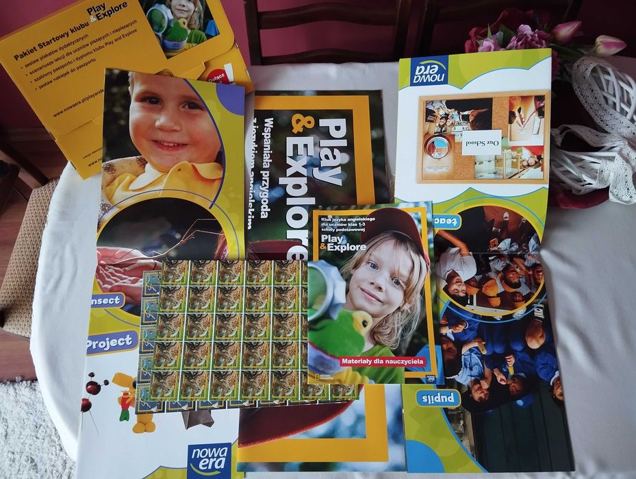 Hello Explorer j. angielski klasa 1 podst Nowa Era komplet dla nauczyciela