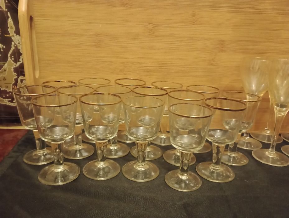 Рюмки водочные СССР богемское стекло