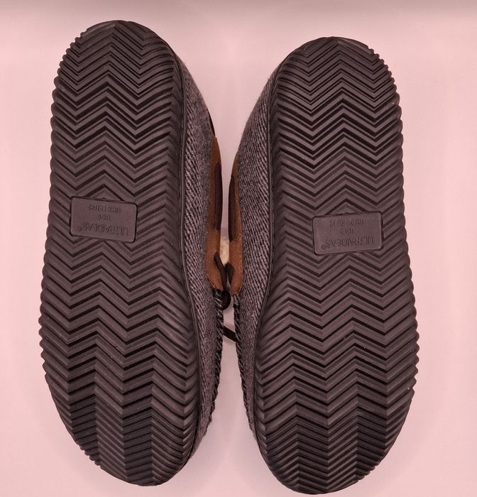 Kapcie męskie  mokasyny,
pluszowe pantofle z pianki z pamięcią k