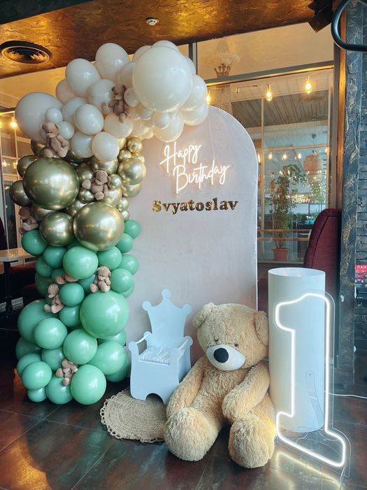 Фотозона , фотозона на годик, фотозона на рочо