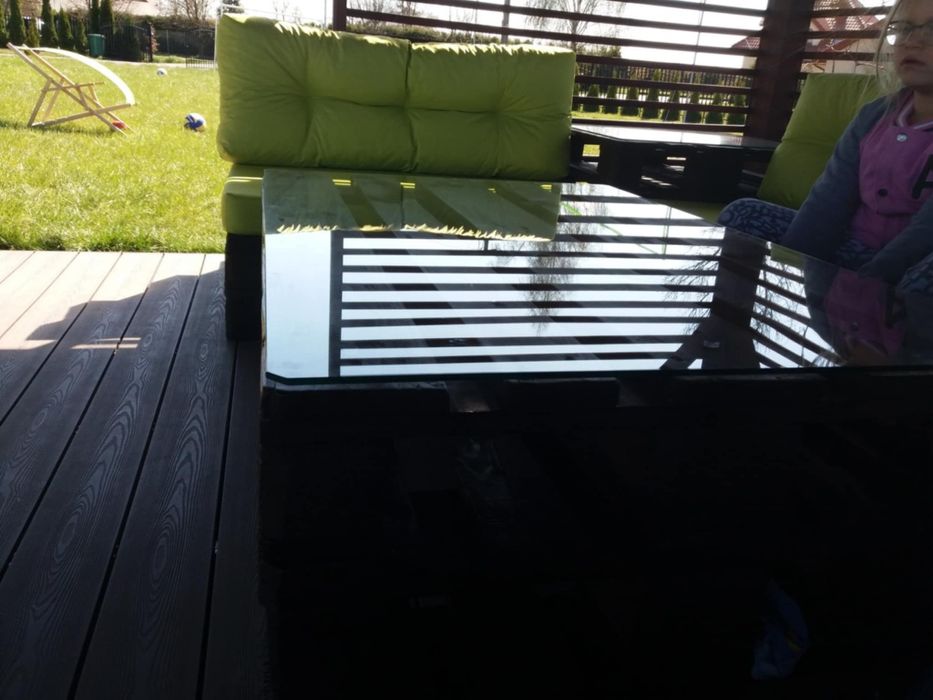 Meble ogrodowe z euro palet