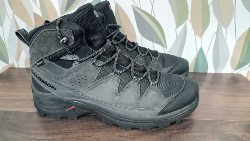 Ботинки берцы на Зиму кожа Salomon 4D Quest 44 28 см оригинал