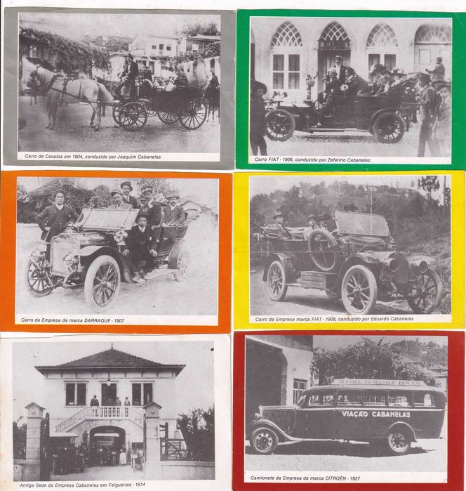 Calendários - Cabanelas  Viagens e Turismo (vintage)
