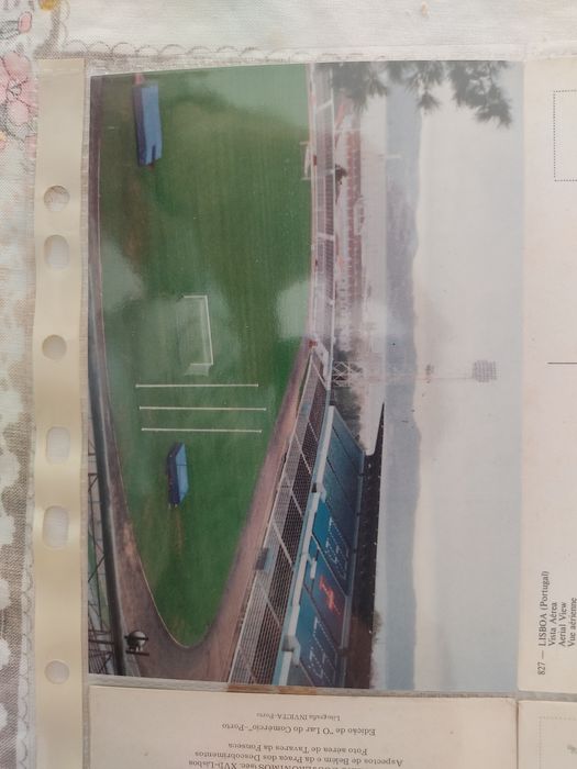 Postais do estádio do Restelo Belenenses