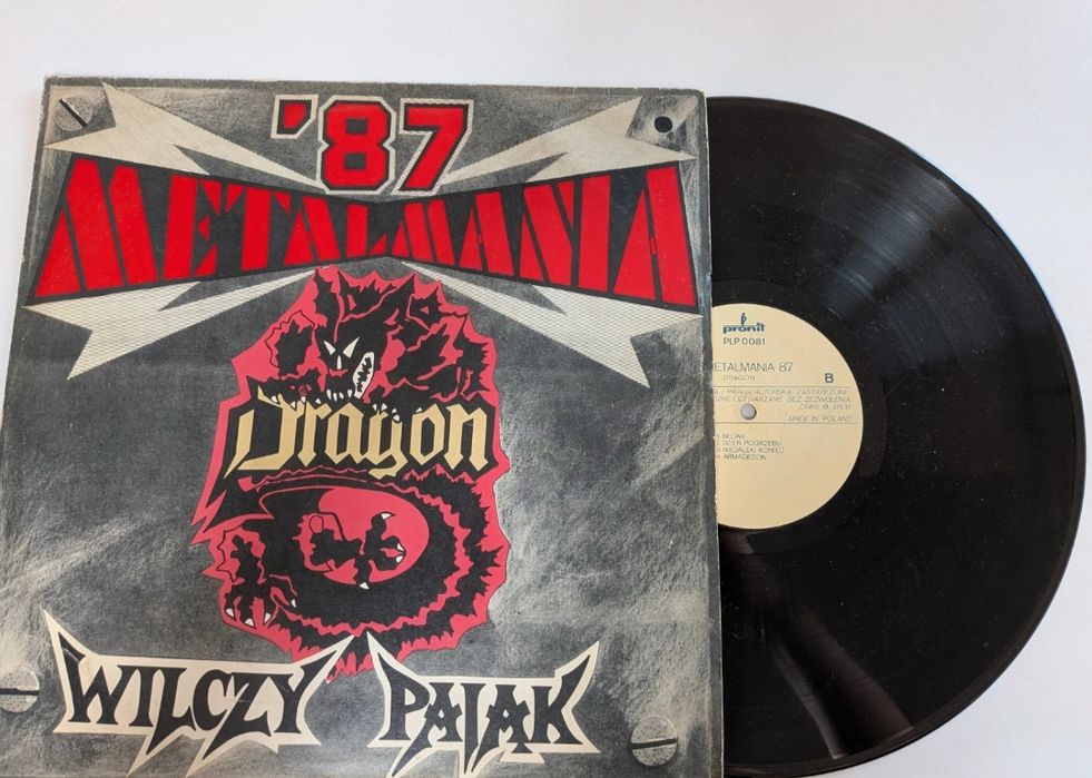 Metalmania 87 wilczy pająk vinyl